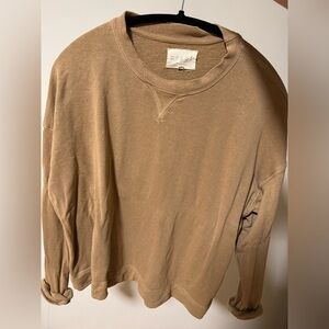 Women's Tan Sweatshirt